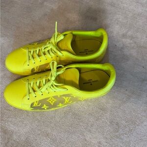 Louis Vuitton Yellow Sneakers